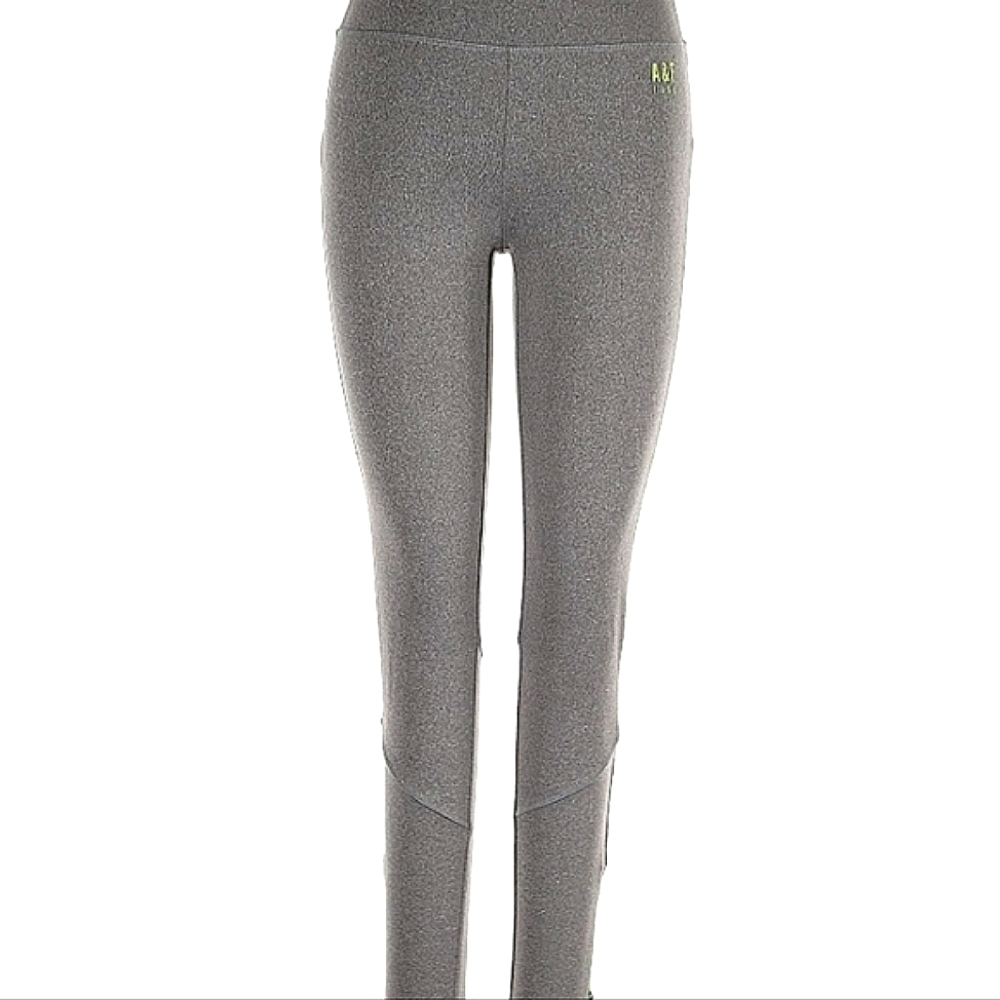 Abercrombie & Fitch Green and Gray Track Pants